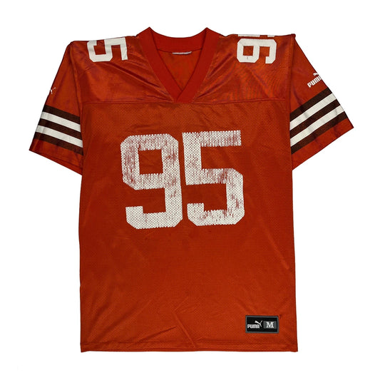 Miller Puma Football Jersey - Medium Orange Polyester