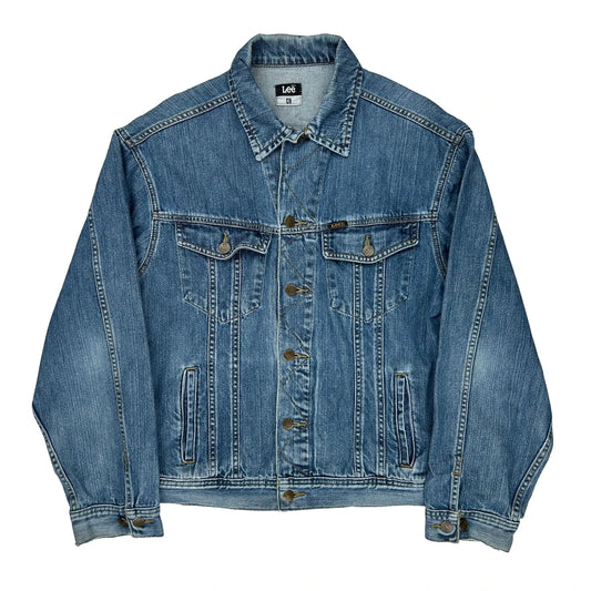 Vintage Lee Denim Jacket - Large Blue Denim