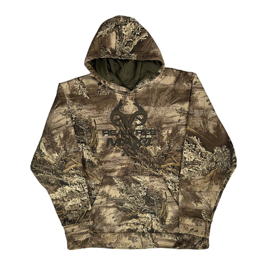 Realtree Max-5 Realtree Camo Hoodie - Large Brown Polyester