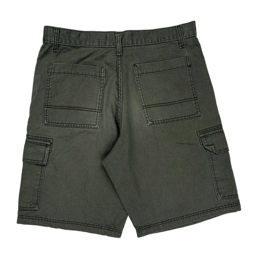 Levis Cargo Shorts - 32W 11L Green Cotton