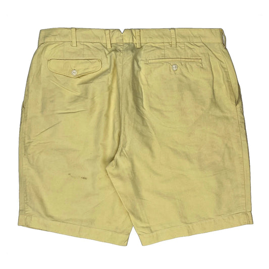 Tommy Hilfiger Chino Shorts - 36W 7L Yellow Cotton