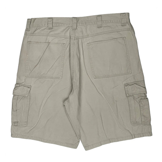 Wrangler Cargo Shorts - 38W 10L Beige Cotton