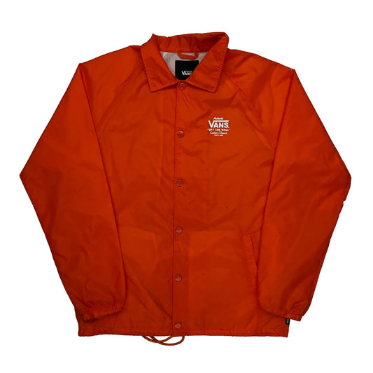 Vans Coach Windbreaker - Medium Orange Polyester