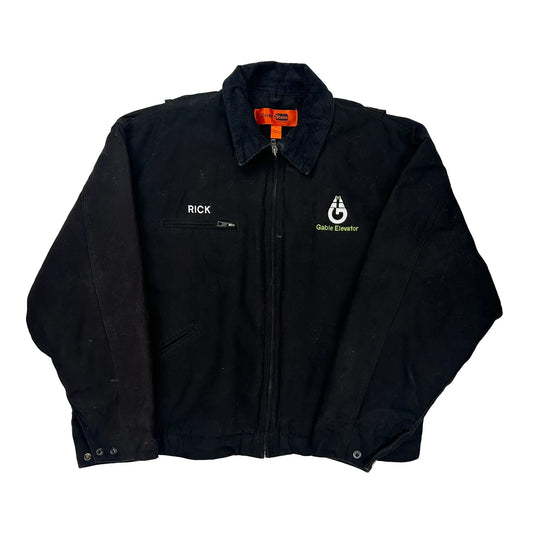 Port Authority Jacket - Large Black Cotton
