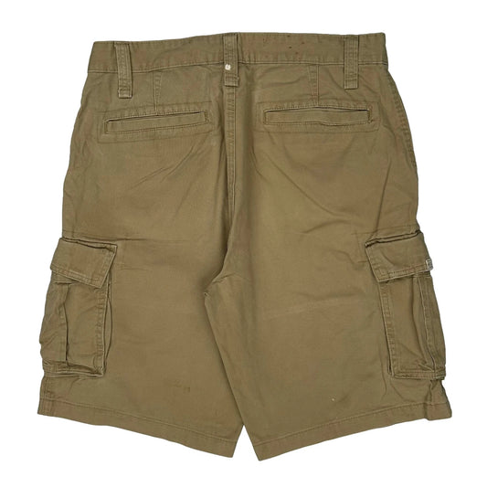 Nautica Cargo Shorts - 35W 10L Khaki Cotton
