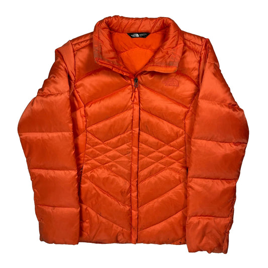 The North Face Puffer - Large Orange Polyester