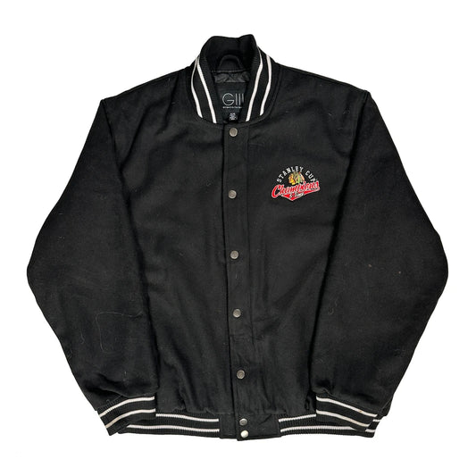Stanley Cup Champions Giii Varsity Jacket - XL Black Polyester