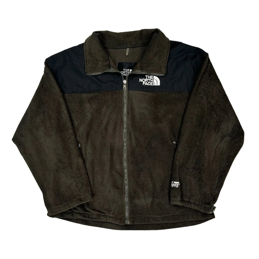 The North Face Fleece Jacket - Large Brown Polyester