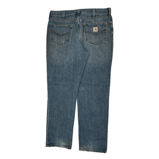 Carhartt Jeans - 37W 34L Blue Cotton Blend