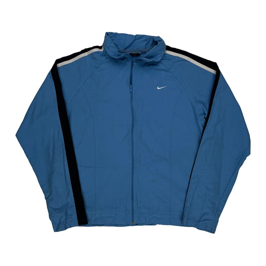 Nike Track Jacket - XL Blue Polyester