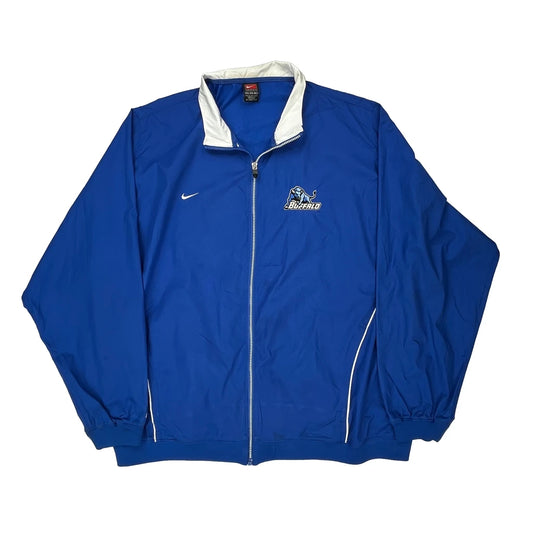 Buffalo University Nike Track Jacket - 3XL Blue Polyester