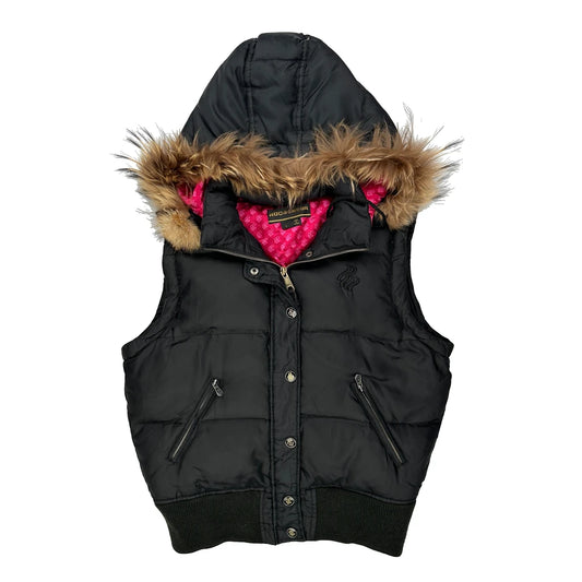 Rocawear Vest - Large Black Polyester