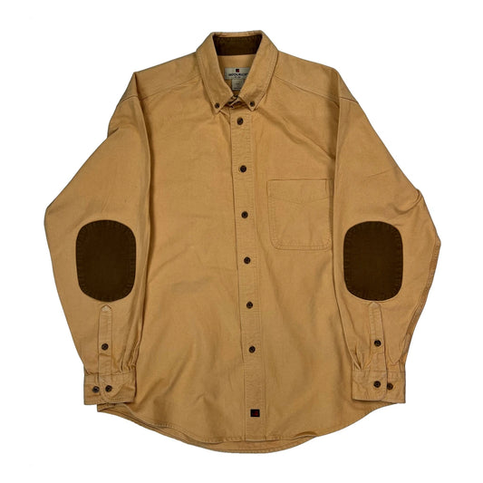 Woolrich Shirt - Large Brown Cotton