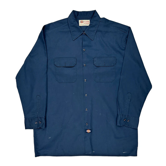 Dickies Shirt - XL Blue Cotton