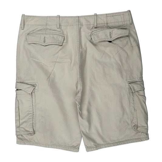 Gap Cargo Shorts - 38W 11L Beige Cotton