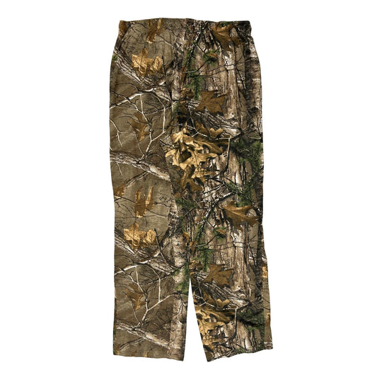 Realtree Camo Trousers - XL Brown Cotton Blend