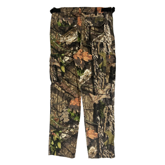 Mossy Oak Camo Cargo Trousers - 33W 31L Camo Cotton