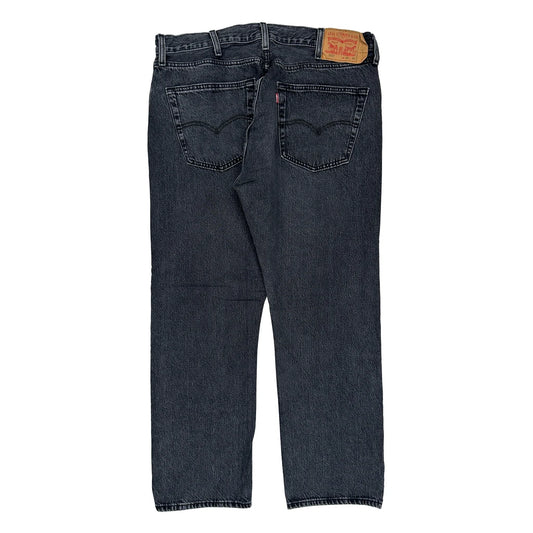 501 Levis Jeans - 36W 30L Grey Denim