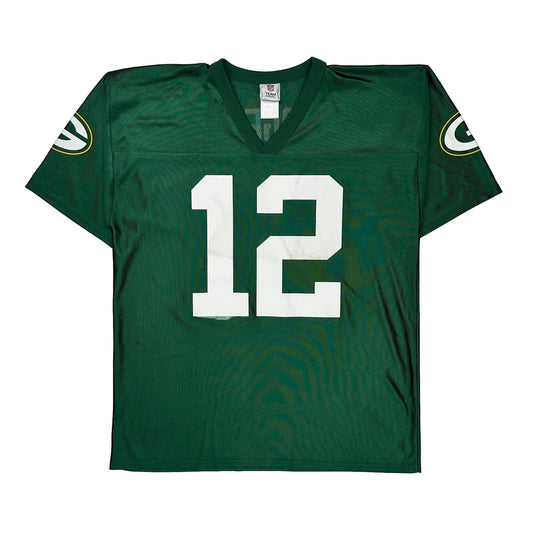 Green Bay Packers N.F.L. Team Apparel Football Jersey - Large Green Polyester