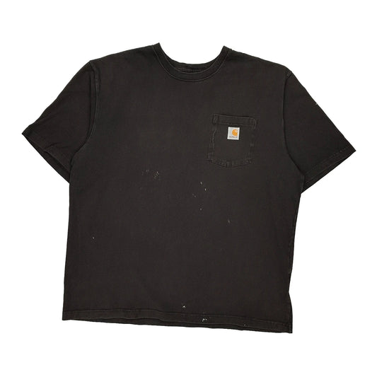 Carhartt T-Shirt - XL Black Cotton