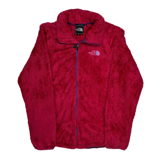 Vintage The North Face Fleece Jacket - 2XL Red Polyester