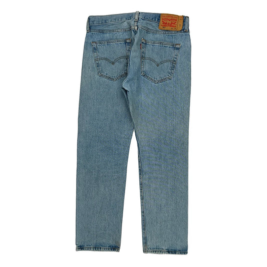 501 Levis Jeans - 33W 30L Light Wash Denim