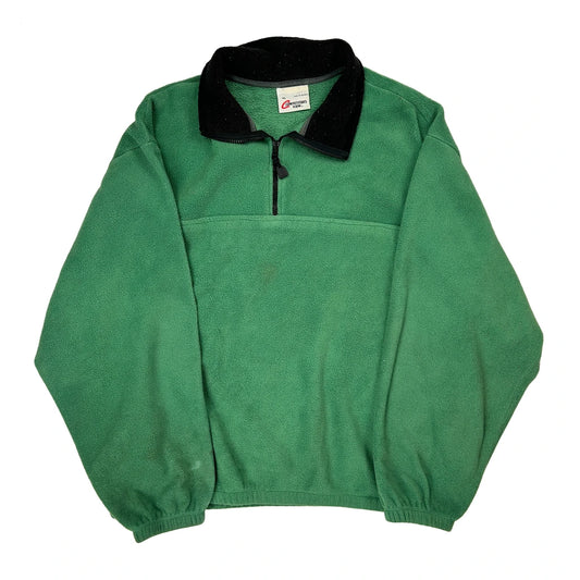 Competitors View Collared Fleece - XL Black Polyester