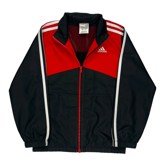 Age 6 Adidas Track Jacket - XS Black Polyester