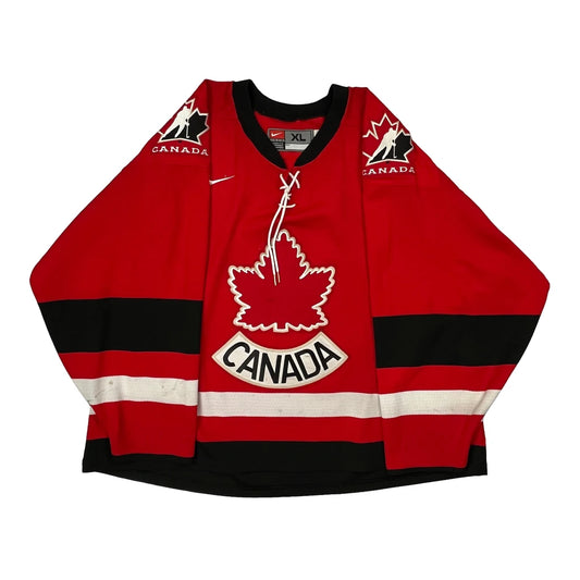 Canada Nike Graphic Jersey - XL Red Polyester