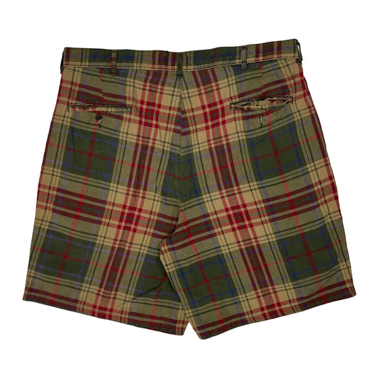 Vintage Polo By Ralph Lauren Checked Shorts - 36W 7L Multicoloured Cotton