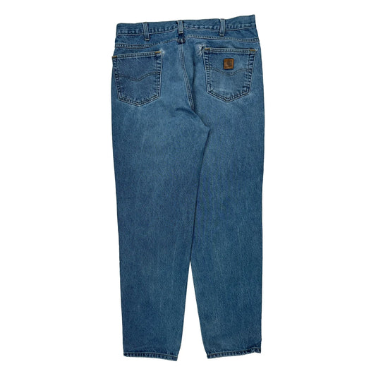 Carhartt Jeans - 36W 34L Blue Cotton
