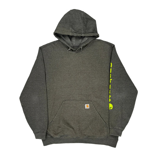 Carhartt Hoodie - XL Grey Cotton Blend