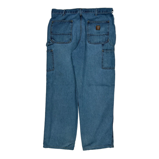 Vintage Carhartt Carpenter Jeans - 33W 32L Blue Cotton