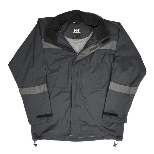 Helly Hansen Waterproof Jacket - Large Black Nylon