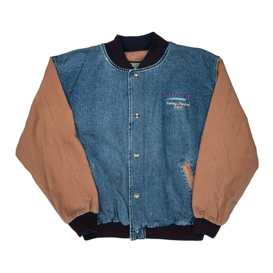 Safety Award 2000 Hartwell Varsity Jacket - Large Brown Cotton