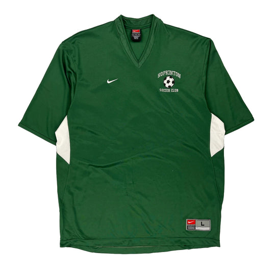 Hopkinton Soccer Club Nike Football Jersey - Large Green Polyester