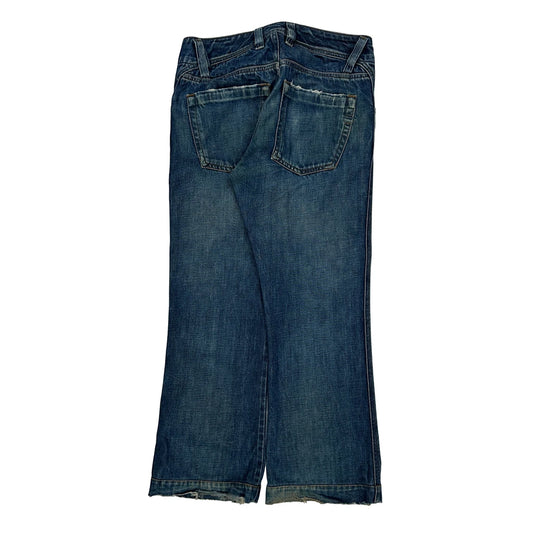 Vintage Diesel Flared Bootcut Jeans - 32W 30L Blue Denim
