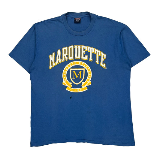 Marquette University Jansport College T-Shirt - XL Blue Cotton