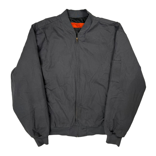 Red Kap Bomber Jacket - XL Black Polyester