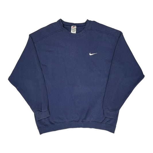 Nike Sweatshirt - XL Blue Cotton