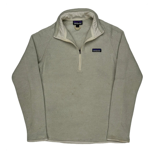 Patagonia Fleece - Large Cream Polyester