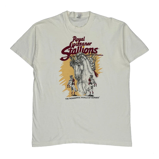 Fruit Of The Loom Graphic T-Shirt - XL White Cotton