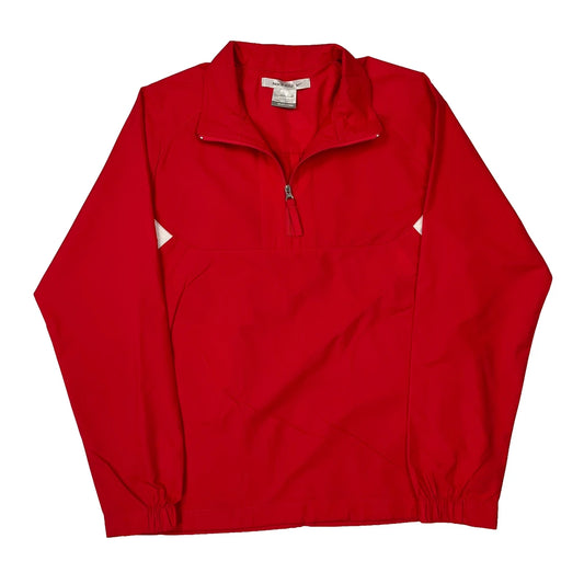 Nike Golf Windbreaker - Small Red Polyester