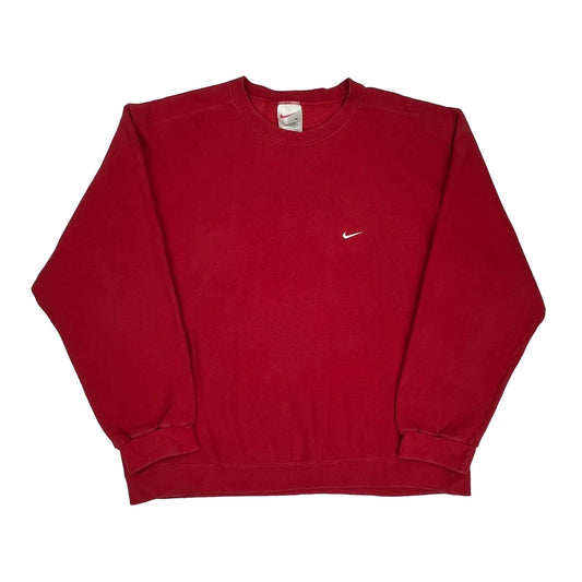 Made In USA Nike Sweatshirt - XL Red Cotton