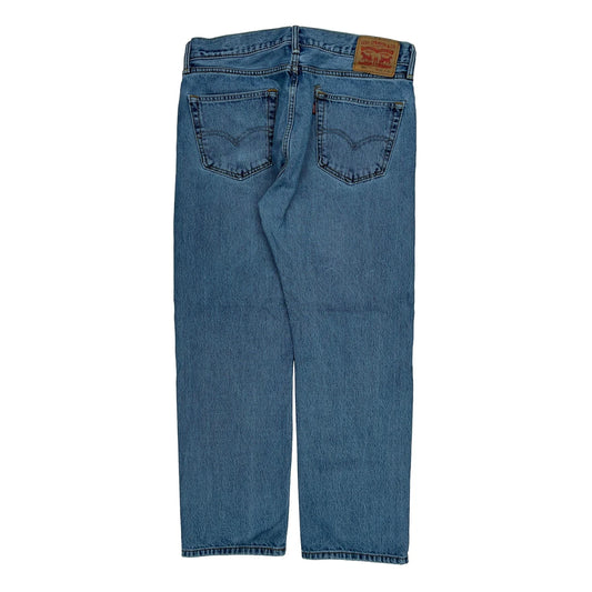 505 Levis Jeans - 34W 30L Blue Cotton