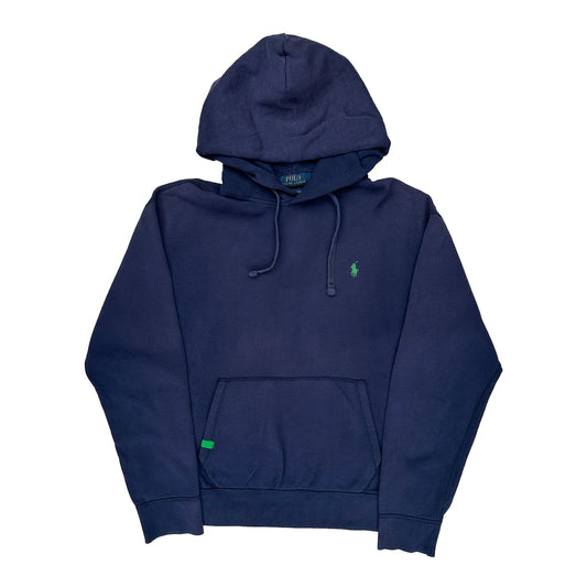 Polo By Ralph Lauren Hoodie - Large Navy Cotton