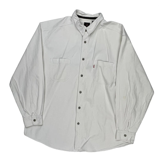 Levis Shirt - 2XL White Cotton