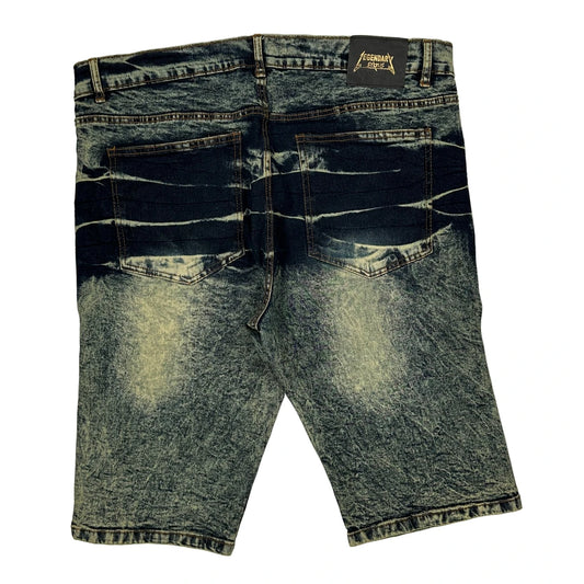 Vintage Legendary Whitetails Denim Shorts - 38W 11L Acid Wash Cotton