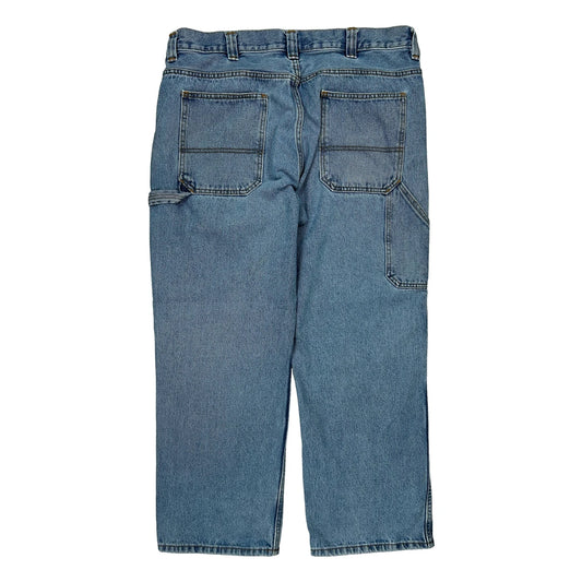 Wrangler Carpenter Jeans - 36W 30L Blue Cotton