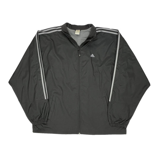 Adidas Track Jacket - XL Black Polyester